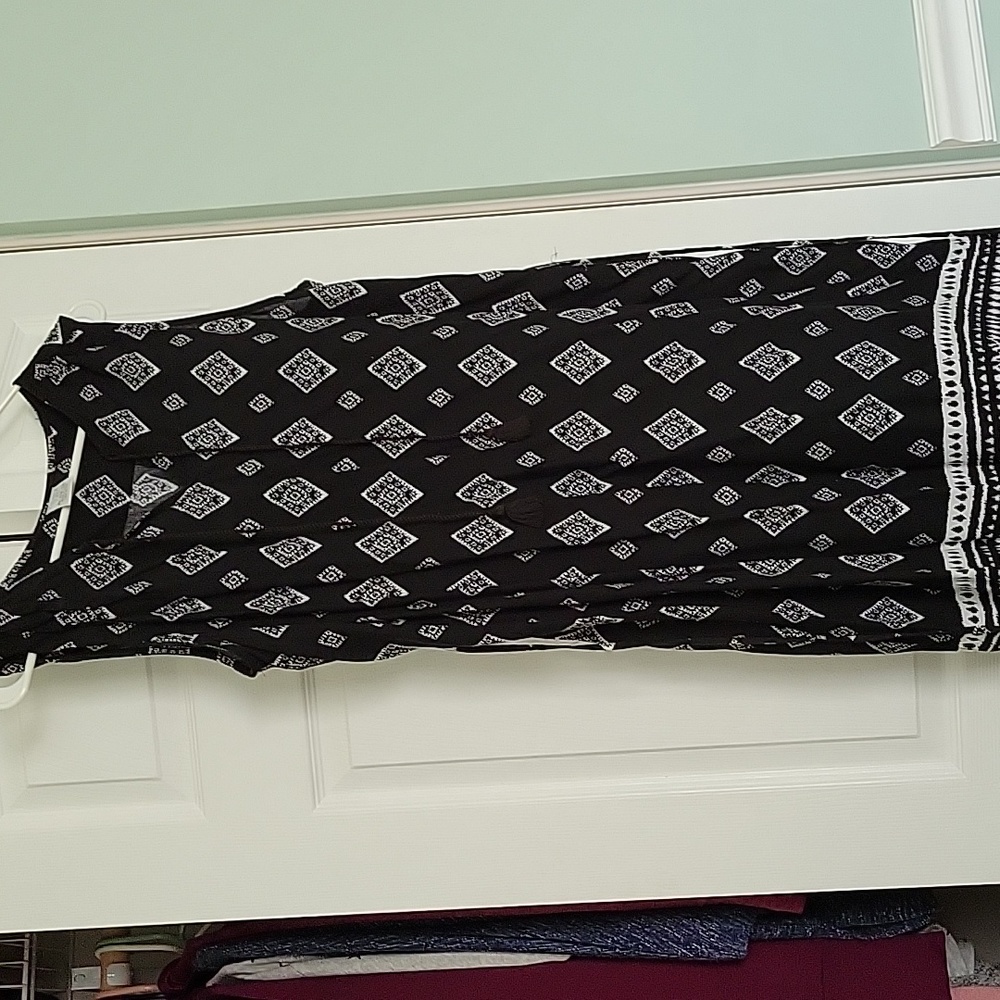 Black and white dress. Worn a few times.
